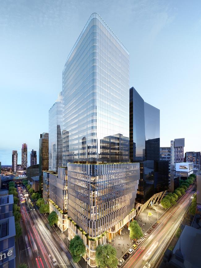 Approval has been given for a $1.5 billion office tower project at 555 Collins St.