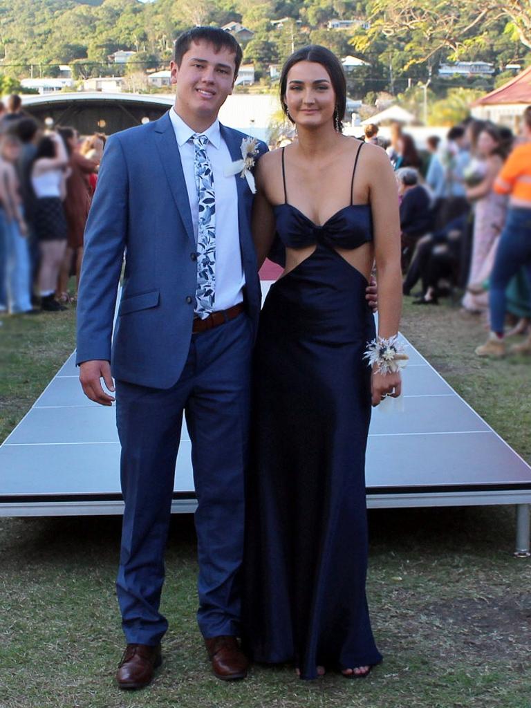Milan and Luke at the St Ursula's College Formal.