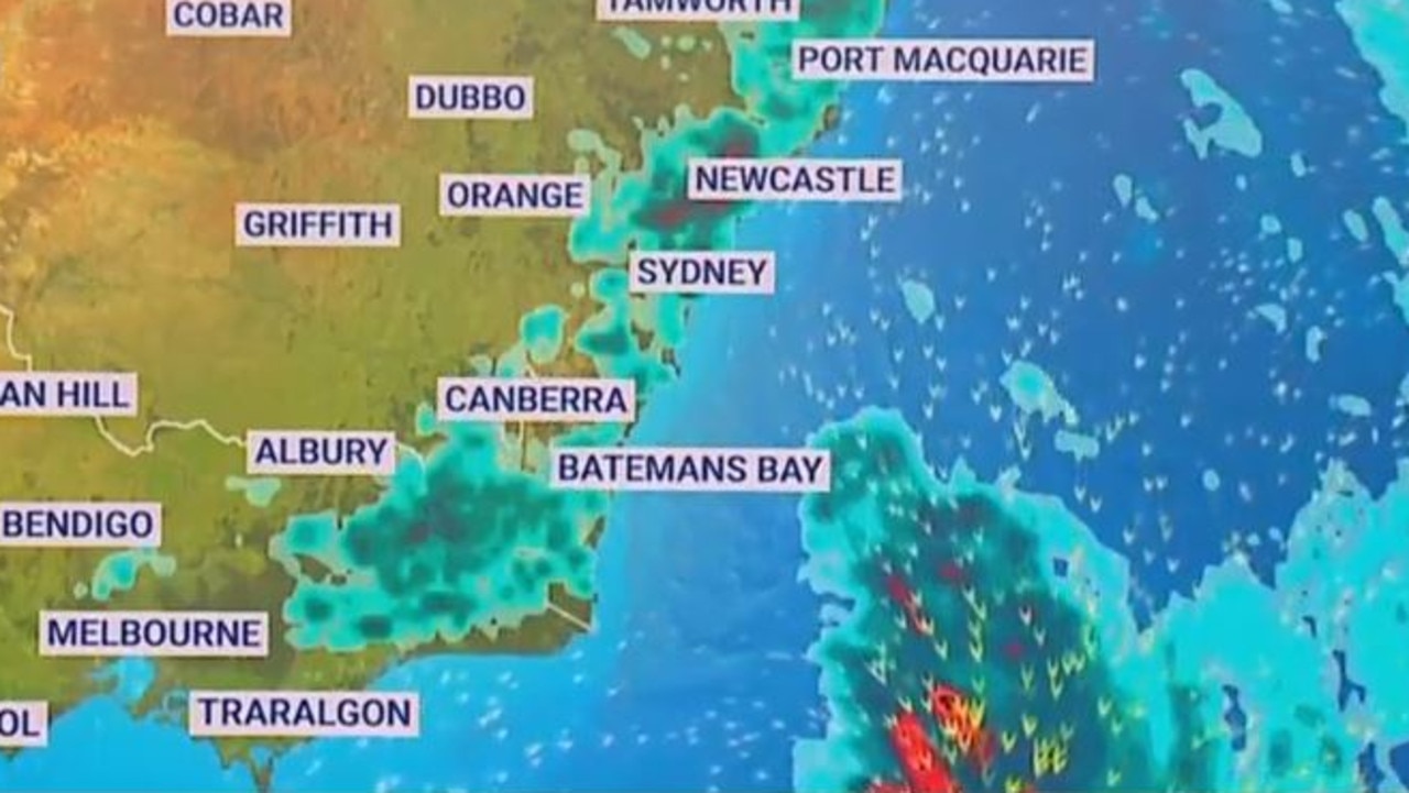 Weather: Thunderstorms lash parts of NSW, Tropical Cyclone Gabrielle ...