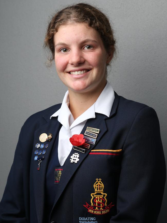 Lucy Coleman from St Hilda’s. Picture: Russell Shakespeare