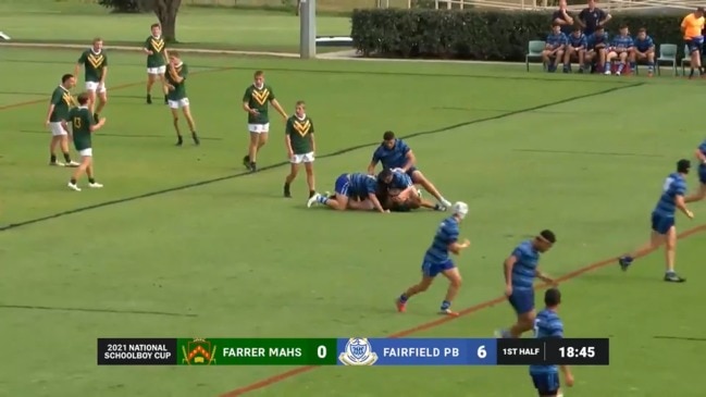 REPLAY: NRL Schoolboy Cup - Farrer MAHS v Patrician Brothers Fairfield