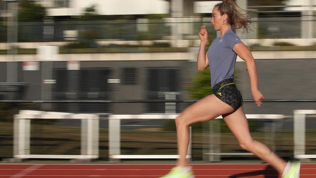 Beer is part of the Aussie 4x400m relay team.