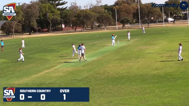 Replay: Southern Country v North West Country (Div 2 girls) - School Sport SA Sapsasa Cricket Carnival Day 2