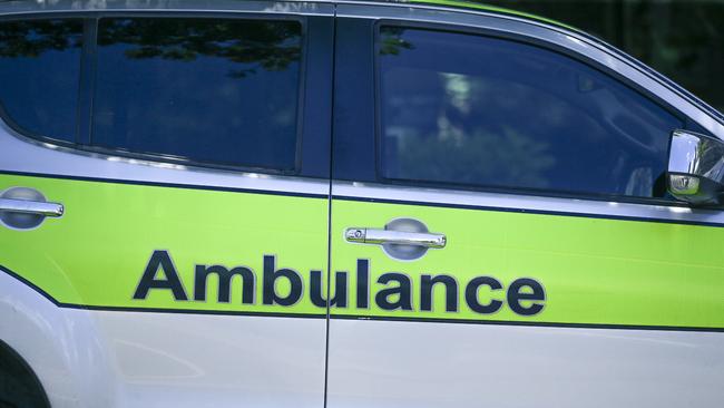 BRISBANE, AUSTRALIA - NewsWire Photos - JANUARY 17, 2025: A generic photo of Queensland Ambulance Service signage , Brisbanes CBD. Picture: NewsWire / Glenn Campbell