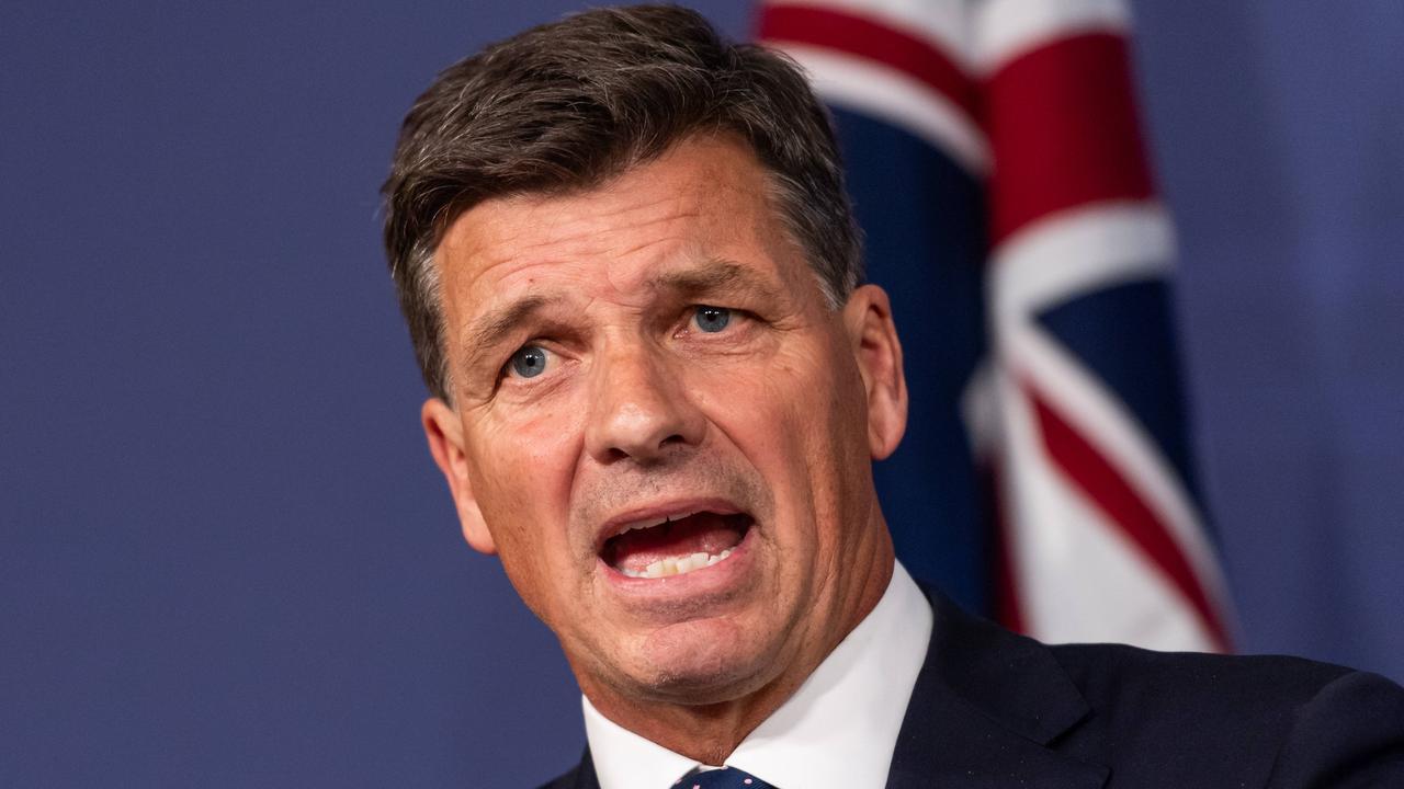 Embarrassing fail haunting Angus Taylor