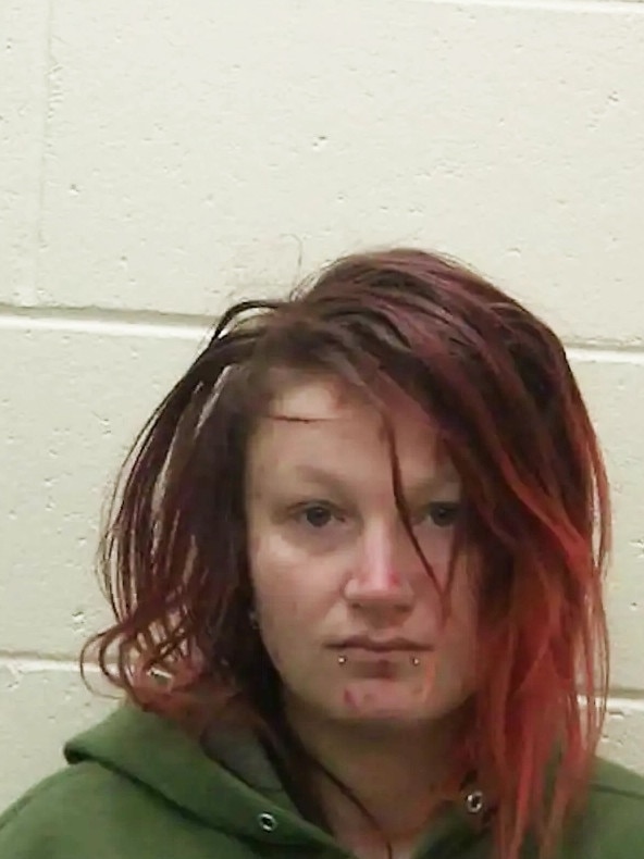 Chelsea O'Donnell’s mugshot after her arrest. Picture: Marinette County Jail