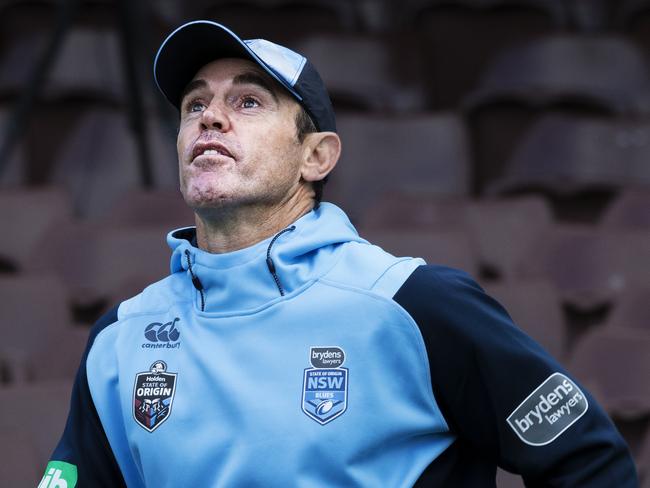 NSW Coach Brad Fittler is a breath of fresh air at Origin level. Picture: Jenny Evans