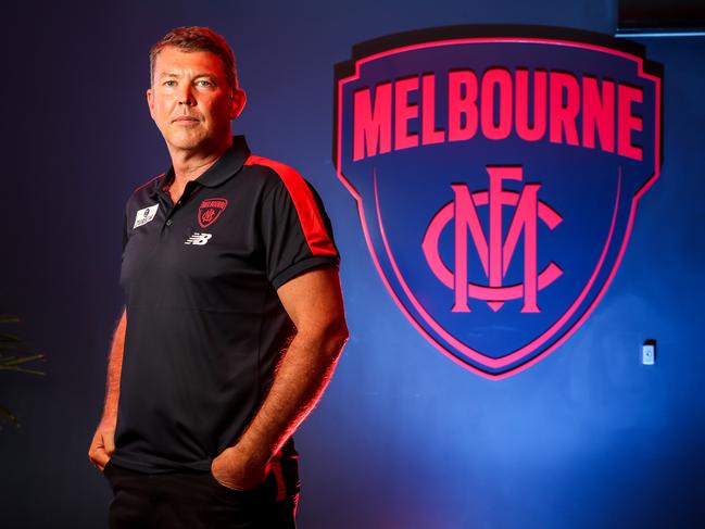 Interview with new Melbourne CEO Gary Pert at the MCG. Picture: Tim Carrafa