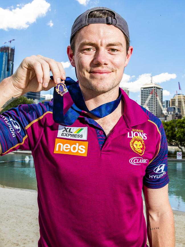 Brisbane star Lachie Neale won this year’s Brownlow Medal …