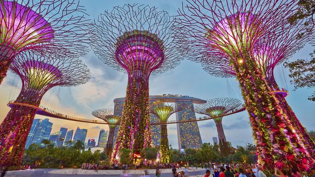 Gardens by the Bay has been winning environmental and architectural awards since 2012.