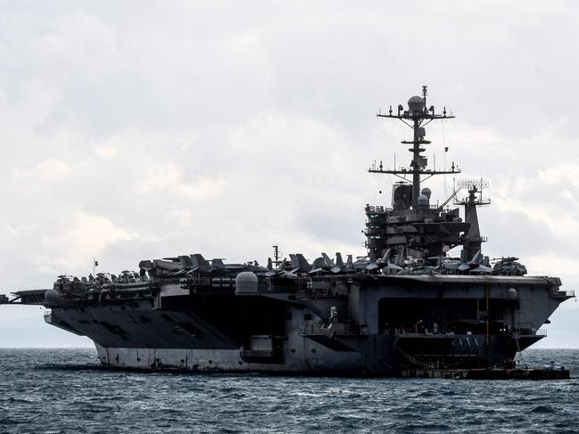 The US nuclear-powered aircraft carrier USS Harry S. Truman. Picture: AFP