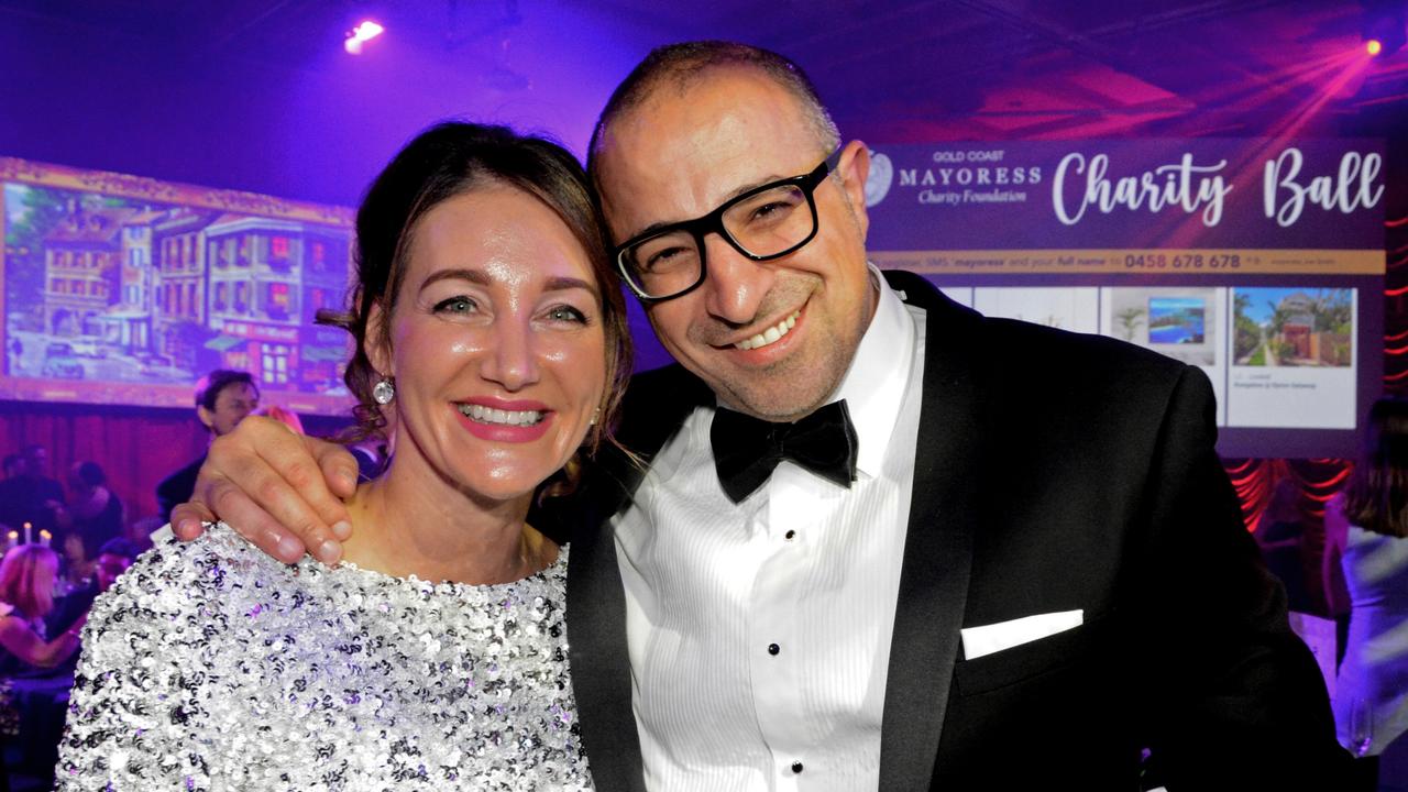 Maja and Ron Bakir at Gold Coast Mayoress Charity Foundation Ball at The Star Gold Coast. Picture: Regina King