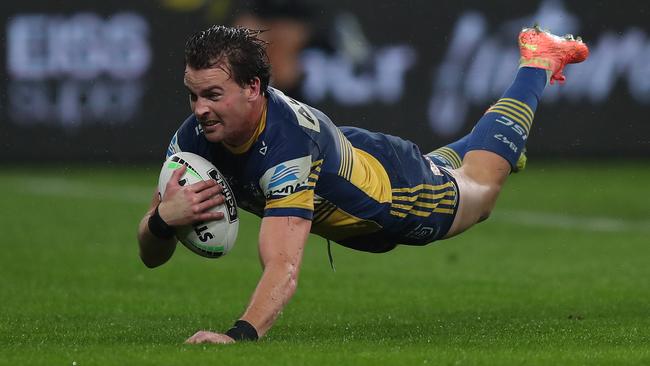 Clint Gutherson is happy to play in the centres for NSW, not the Eels. Picture: Brett Costello