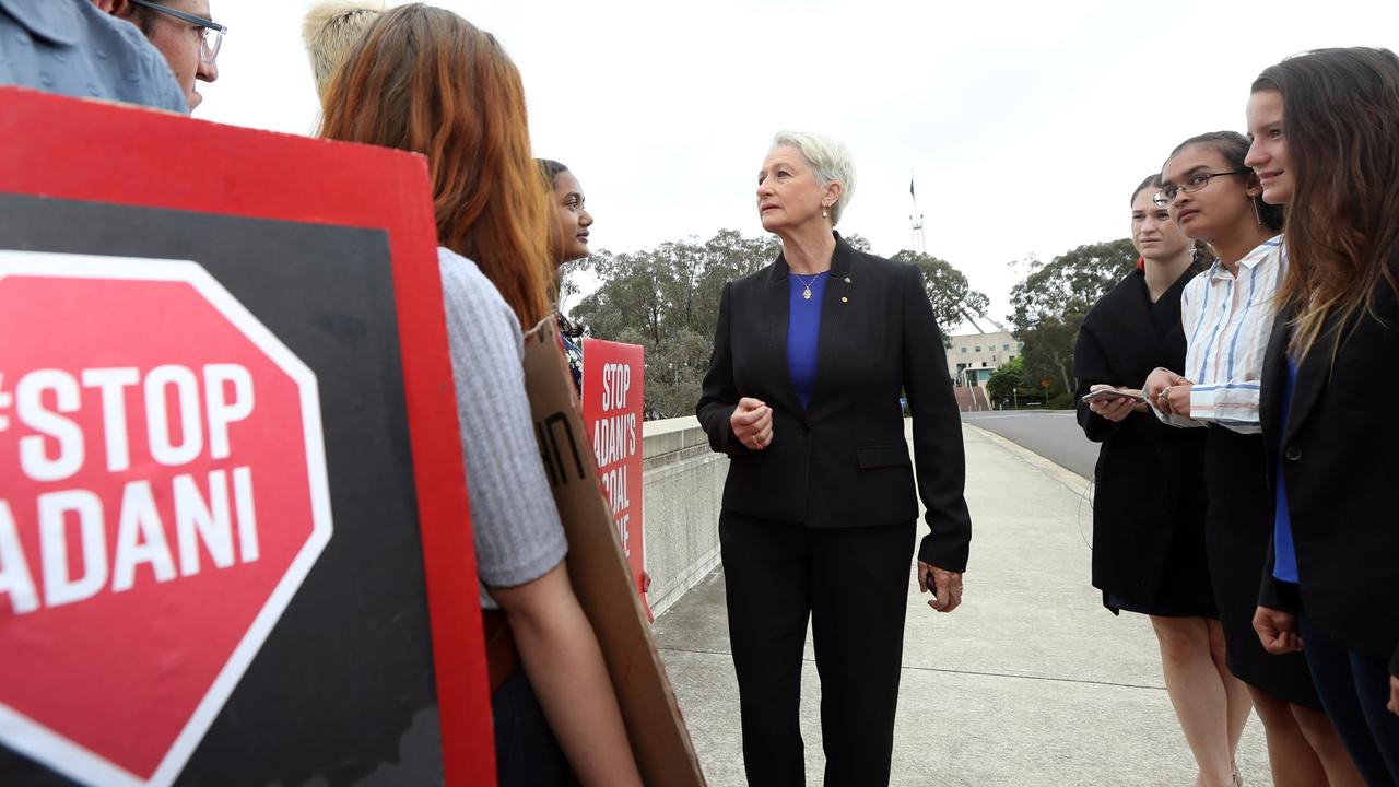 Dr Kerryn Phelps spoke with the students. Picture: Gary Ramage