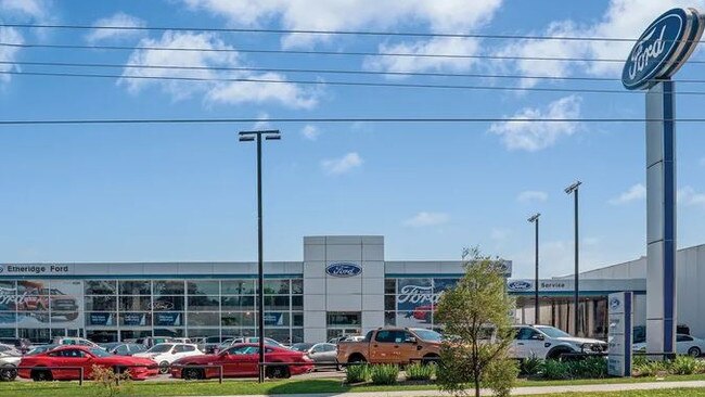 The site of the Etheridge Ford car dealership on Maroondah Hwy, Ringwood, is up for sale. Picture: Commercial Real Estate.com.au