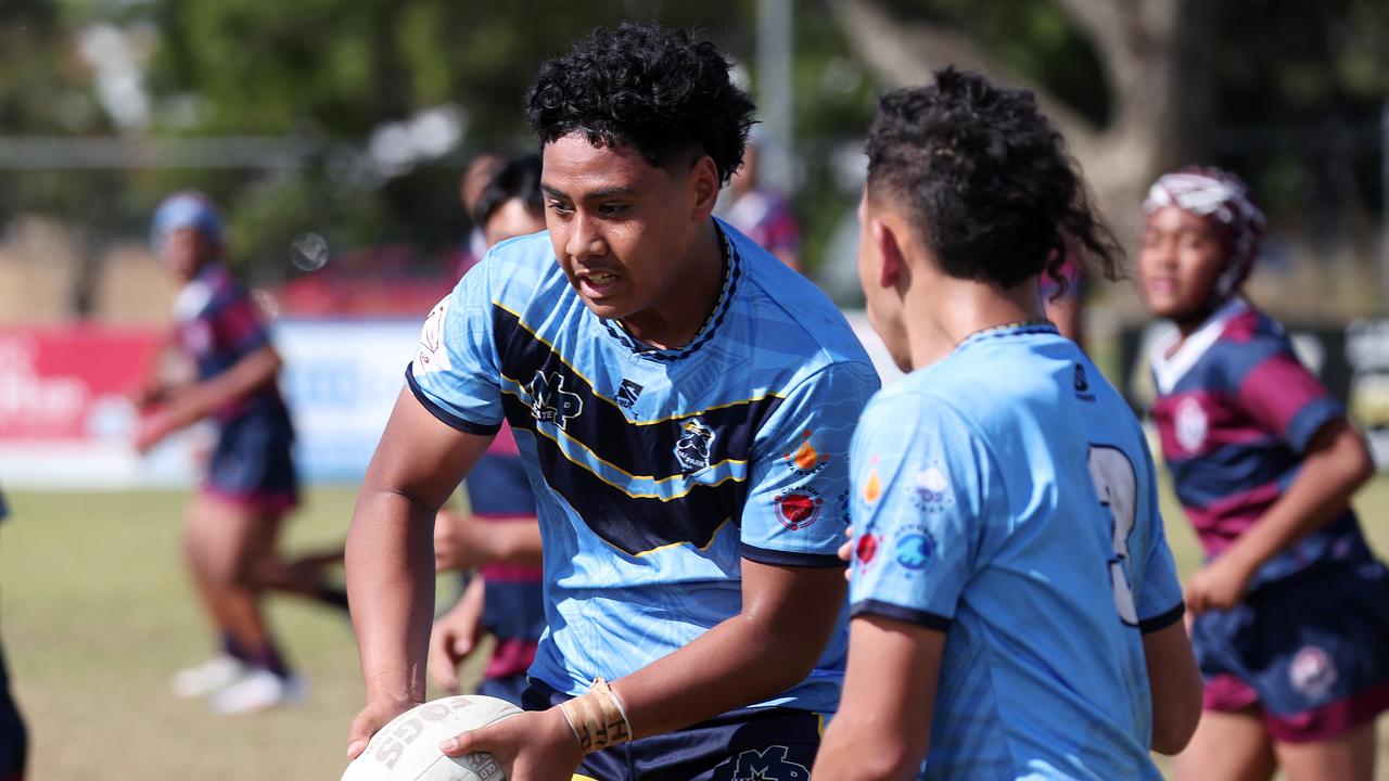 School rugby league finals, Mable Park vs Ipswich, Acacia Ridge. Picture: Liam Kidston