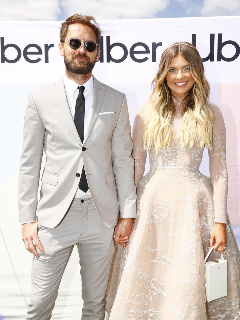 Joel Platfull and Elle Ferguson. Picture: Getty Images