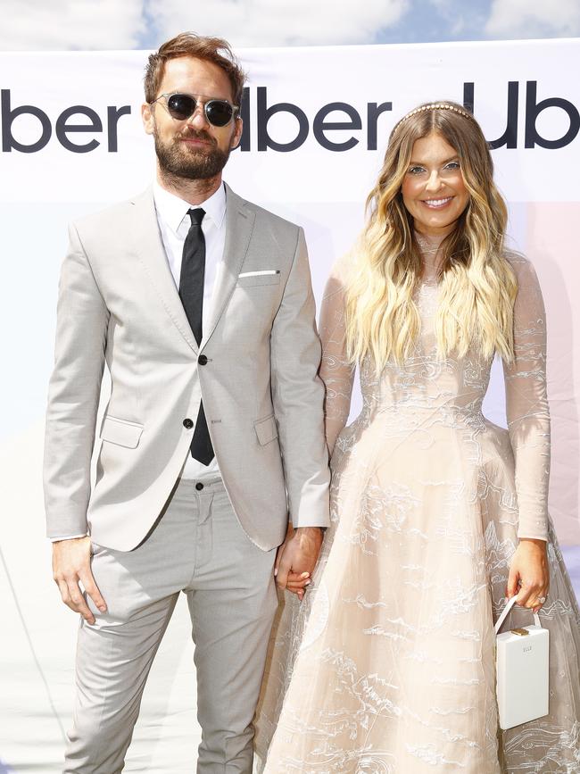 Joel Platfull and Elle Ferguson. Picture: Getty Images