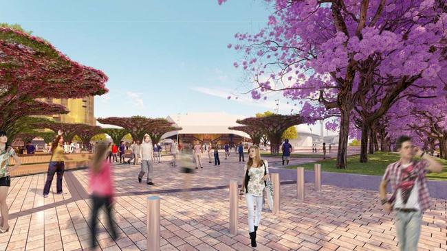 It took eight years for Festival Plaza designs to be finalised.