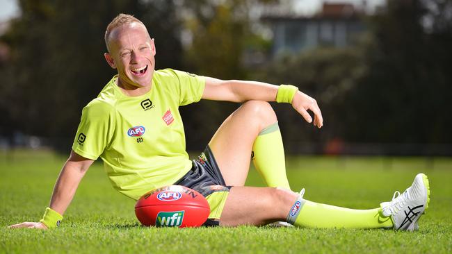 Ray Chamberlain turned down a career in teaching to be an umpire. Picture: Nicki Connolly