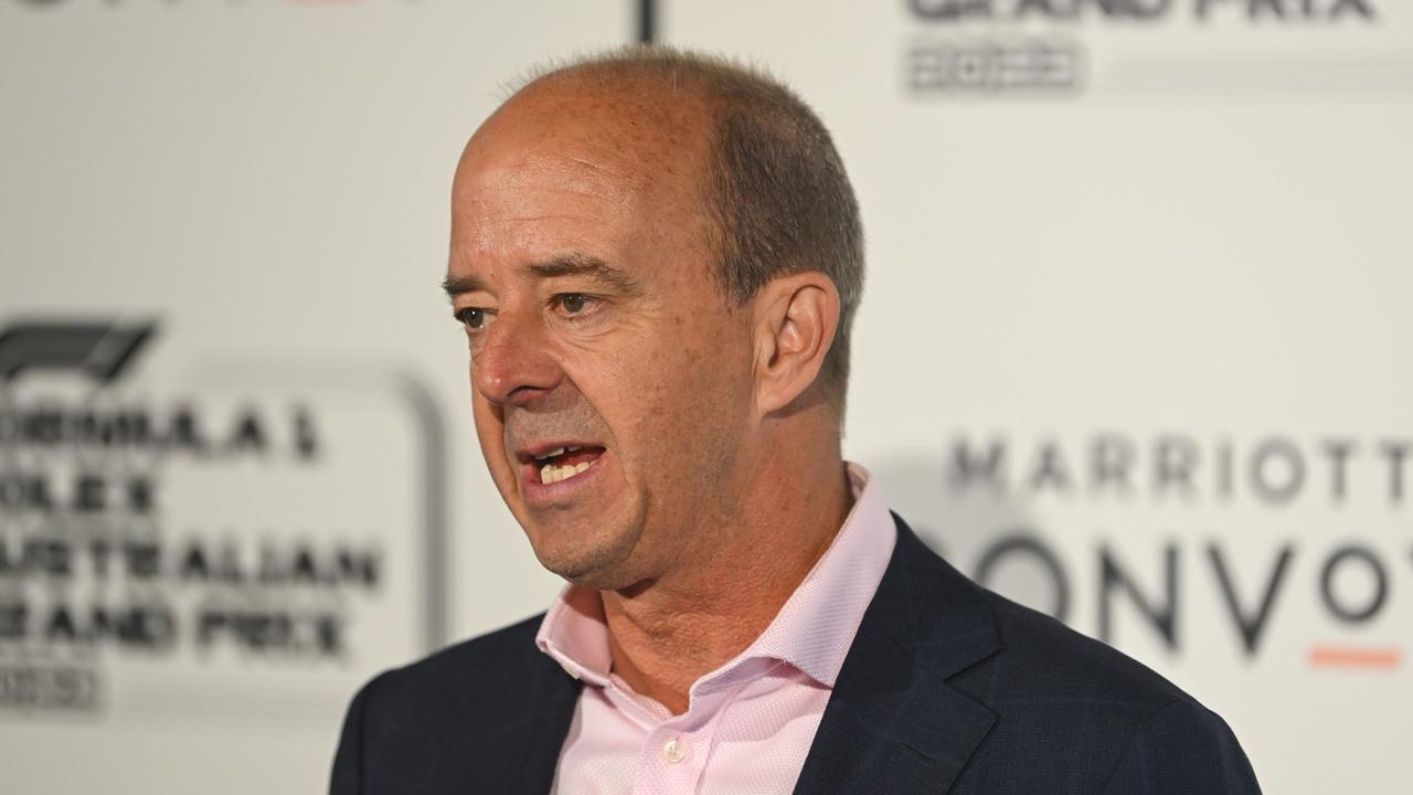 Former Australian Grand Prix boss and avid Western Bulldogs supporter Andrew Westacott will join the Bulldogs’ board next month. Picture: Morgan Hancock / Getty Images