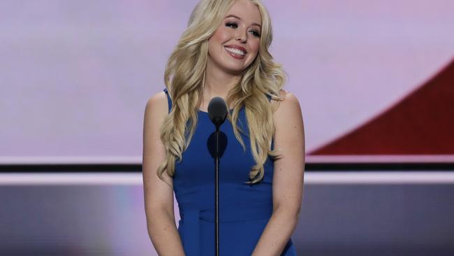 Tiffany Trump got a warm reception from the convention.