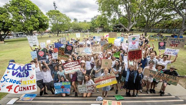 FED UP: Grafton students  are calling on politicians to do more about climate change. Picture: Adam Hourigan