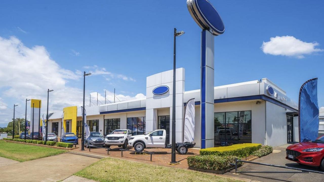 PLANS LODGED: The former Ford dealership site on James Street in Harristown will soon host a range of retail shops, after plans were lodged with the council for a variation request to the site.