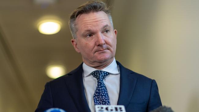 Climate Change and Energy Minister Chris Bowen. Picture: NCA NewsWire/Gary Ramage