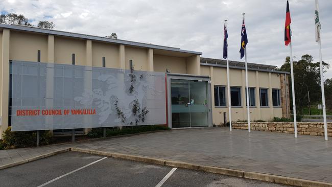 The Yankalilla District Council offices on Charles St, Yankalilla. Picture: Colin James