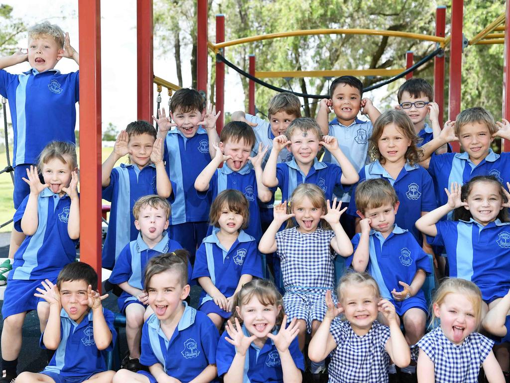 MY FIRST YEAR: Maryborough West State School Preps. Picture: Patrick Woods.