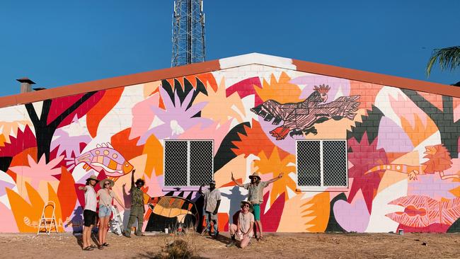 The former Jabiru bakery, which is now a cultural artist centre. Picture: Supplied