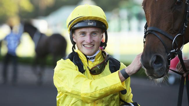 Tom Marquand claimed his maiden Group 1 victory in the Ranvet Stakes before adding the Queen Elizabeth Stakes with Addeybb. Picture: Getty Images