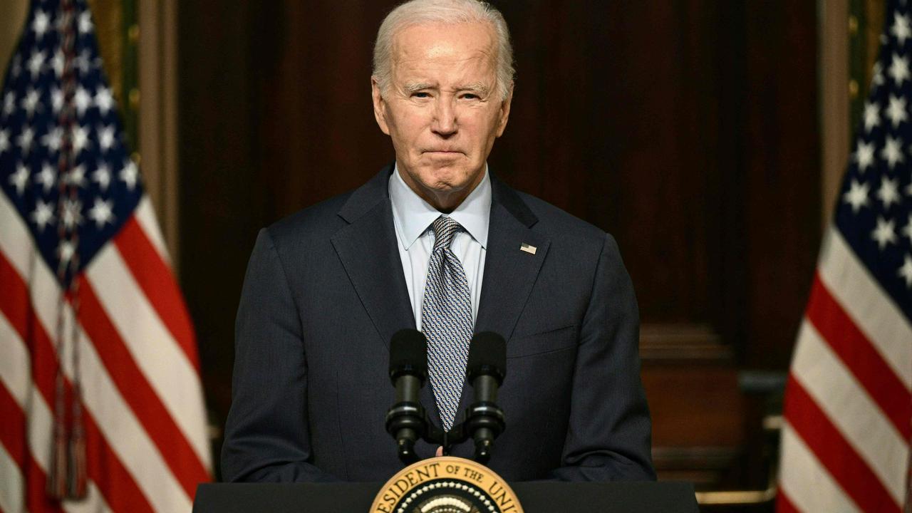 President Joe Biden. Picture: Brendan Smialowski/AFP