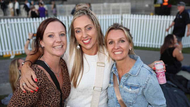 Christina Storrie, Kirsteen Everett and Verena Wiss at the Ministry of Sound Classical 2025 at HOTA for Gold Coast at Large. Picture, Portia Large.
