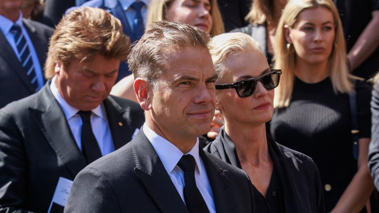 Lachlan and Sarah Murdoch also attended. Picture: NCA NewsWire / Justin Lloyd.