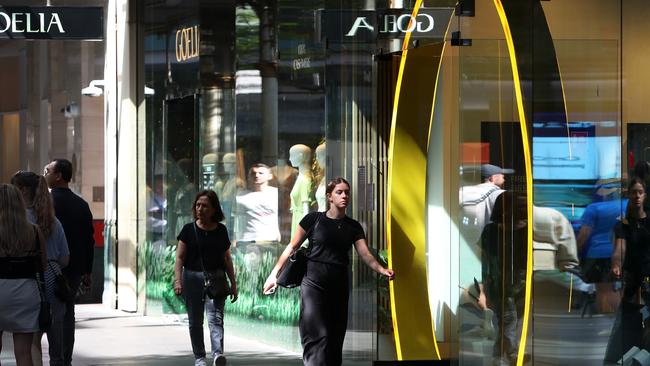 The RBA has said consumers have pulled back spending sharply. Picture: Lisa Maree Williams