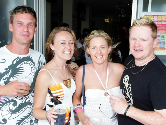 Ollie Till, Bec Saunders, Cassie Richardson and Sean Pudilocks at Billy’s Beach House.