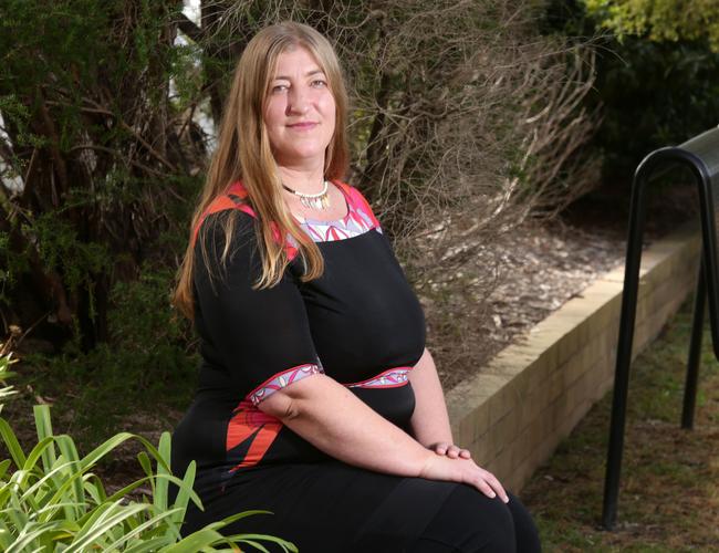 Domestic violence counsellor Shannon Hall. Picture: Picture: Matthew Sullivan