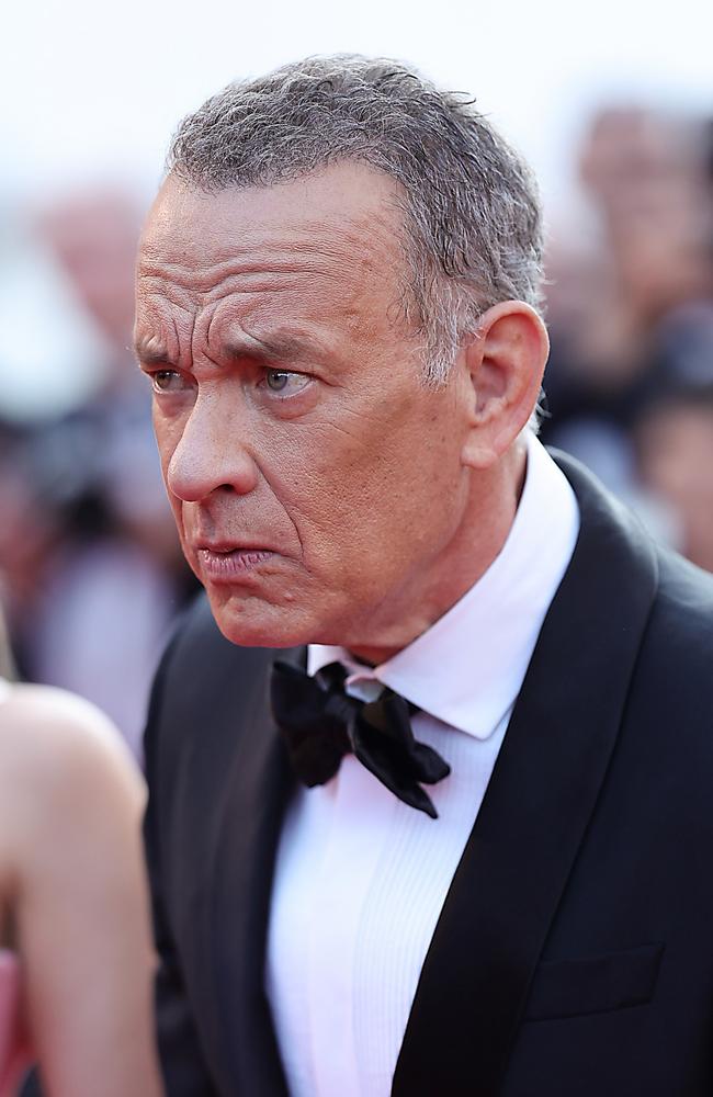 He had a furrowed brow during the conversation. Picture: Andreas Rentz/Getty Images