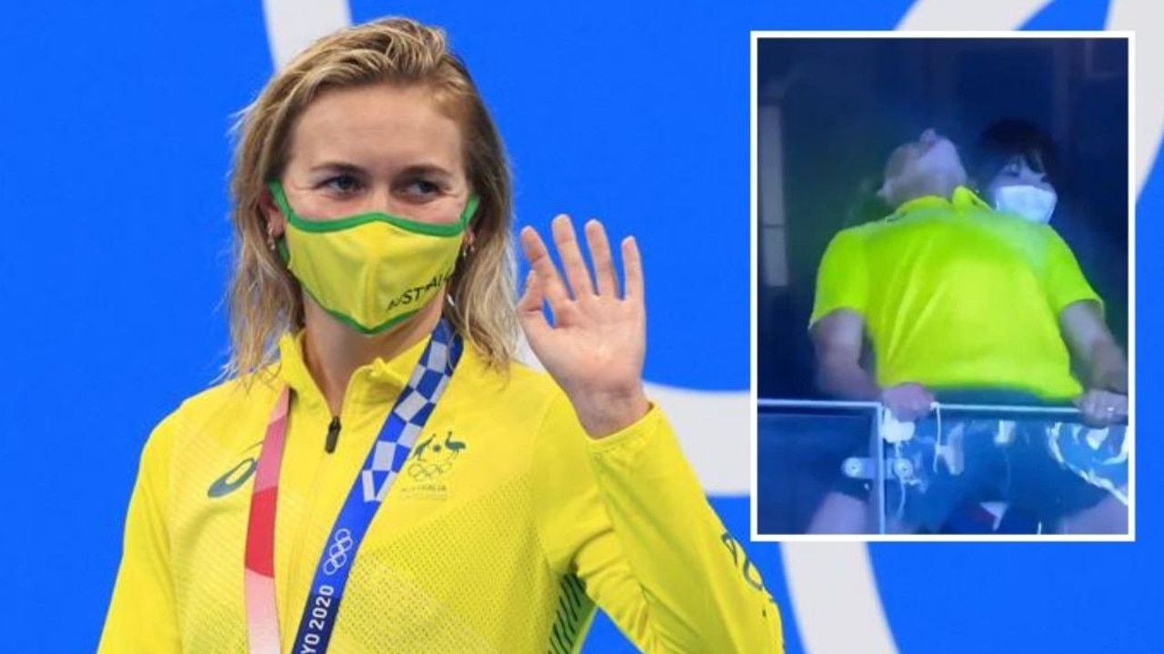 Aussie swim starlet Ariarne Titmus has told coach Dean Boxall to calm his farm.