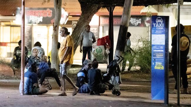 More police and services to reduce alcohol harm in Alice Springs were announced. Picture: Liam Mendes / The Australian