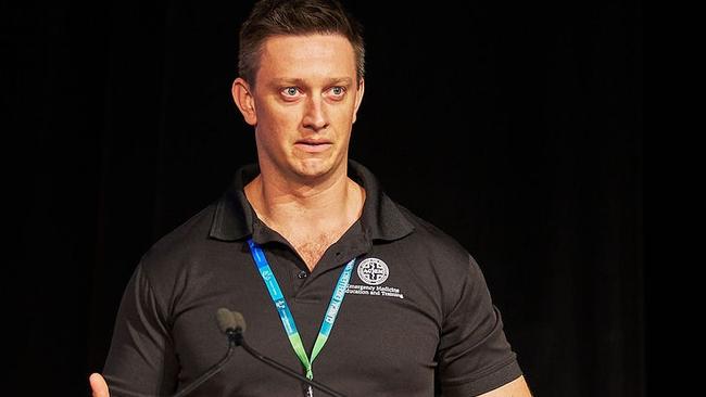 Mackay Base Hospital emergency medicine specialist Dr Andrew Brier presented on the use of Dragon Medical One at the Clinical Excellence Showcase and was voted Best Presentation Award by the audience. Picture: Contributed