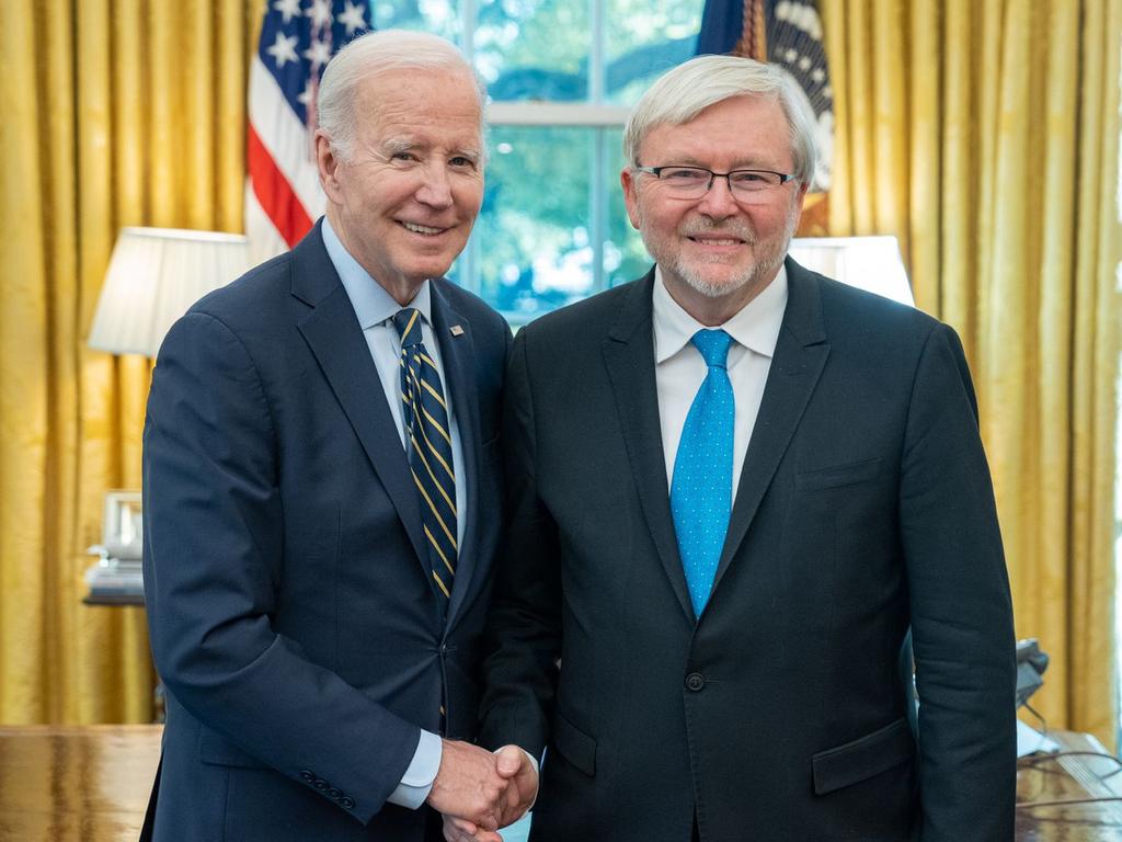 Kevin Rudd started as Australia’s US ambassador in March. Picture: Supplied