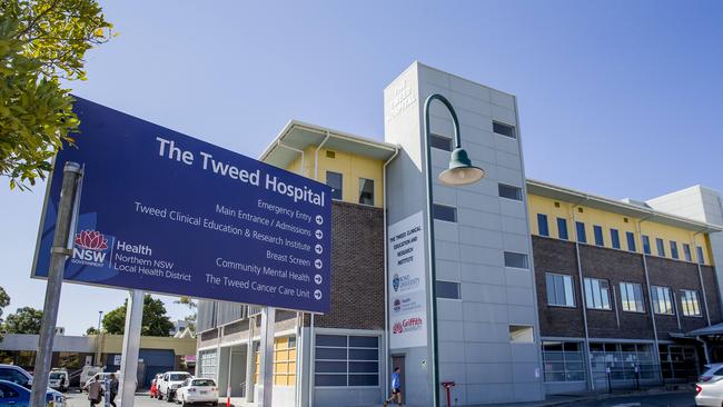 The current Tweed Hospital at Tweed Heads. Picture: Jerad Williams