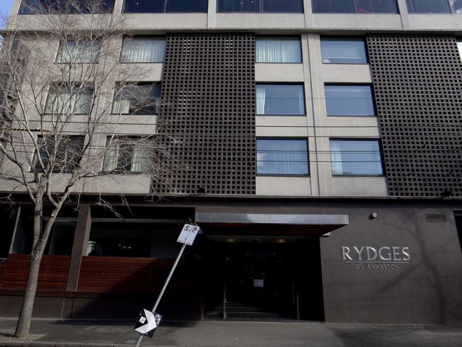 MELBOURNE, AUSTRALIA - NewsWire Photos AUGUST  14 2020: Rydges on Swanston hotel in Melbourne.Picture: NCA NewsWire / David Geraghty