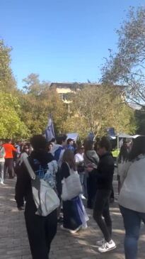 Melbourne University Protest