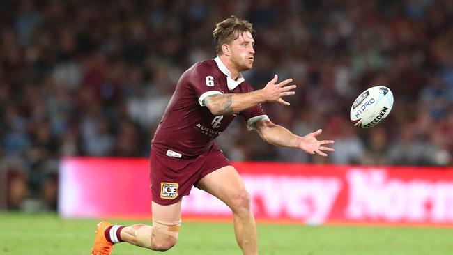 Cameron Munster was everywhere for Queensland. (Photo by Chris Hyde/Getty Images)