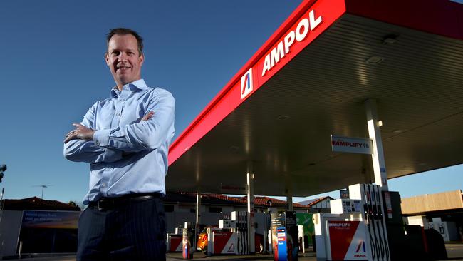 Ampol CEO Matthew Halliday in Concord. Picture: Toby Zerna