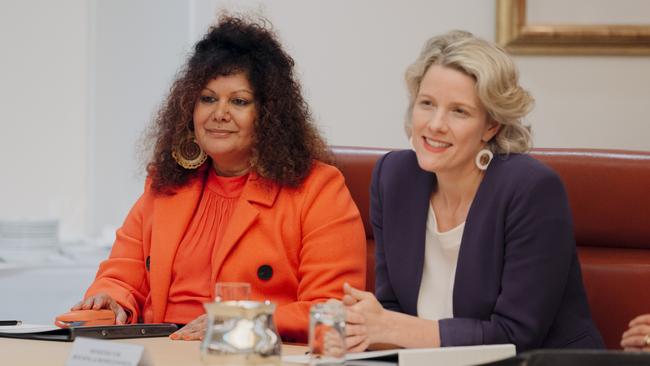 Indigenous Australians Minister Malarndirri McCarthy and Housing Minister Clare O'Neil Picture: NewsWire / David Beach